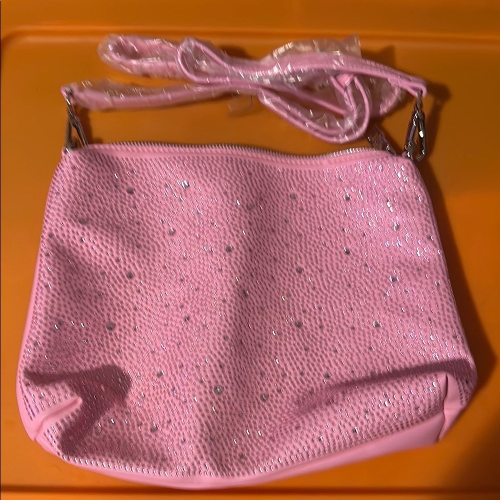 Pink Glitter Women's Bag